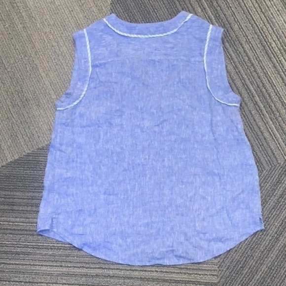 Vinyard Vines chambray sleeveless M - Picture 3 of 3